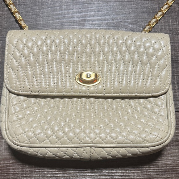 Bally Ivory Quilted Crossbody Bag - Picture 3 of 13